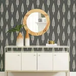 Inspired by Color Juniper Tree - Black & Taupe Wallpaper | Buy Online Inspired by Color Juniper Tree wallpaper, color Black & Taupe, SKU SS2607