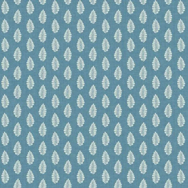 Inspired by Color Leaf Pendant wallpaper, color Blue, SKU GR5963