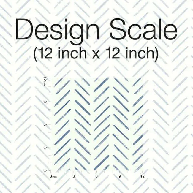 Inspired by Color Painted Herringbone - Navy Wallpaper | Buy Online Inspired by Color Painted Herringbone wallpaper, color Navy, SKU CV4455