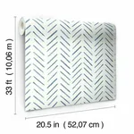 Inspired by Color Painted Herringbone - Navy Wallpaper | Buy Online Inspired by Color Painted Herringbone wallpaper, color Navy, SKU CV4455