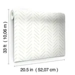 Inspired by Color Painted Herringbone - Off White Wallpaper | Buy Online Inspired by Color Painted Herringbone wallpaper, color Off White, SKU CV4456