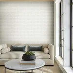 Inspired by Color Palm Thatch - White & Grey Wallpaper | Buy Online Inspired by Color Palm Thatch wallpaper, color White & Grey, SKU SS2565