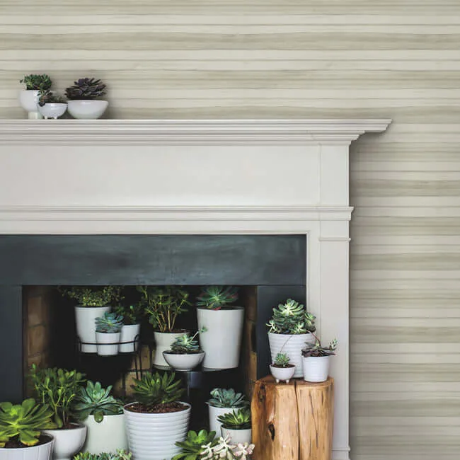 Inspired by Color Pandora Leaf - Dove Wallpaper | Buy Online Inspired by Color Pandora Leaf wallpaper, color Dove, SKU GO8263