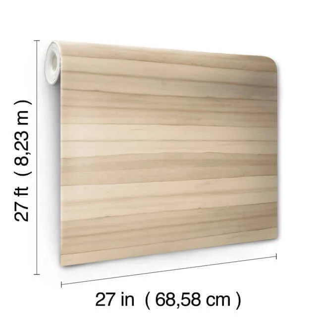 Inspired by Color Pandora Leaf wallpaper, color Oak, SKU GO8261