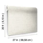 Inspired by Color Papyrus Weave - White Wallpaper | Buy Online Inspired by Color Papyrus Weave wallpaper, color White, SKU MN1932