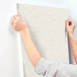 Inspired by Color Papyrus Weave - White Wallpaper | Buy Online Inspired by Color Papyrus Weave wallpaper, color White, SKU MN1932