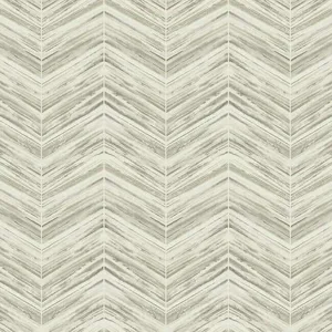Inspired by Color Petite Watercolor Chevron wallpaper, color Cream, SKU BW3912