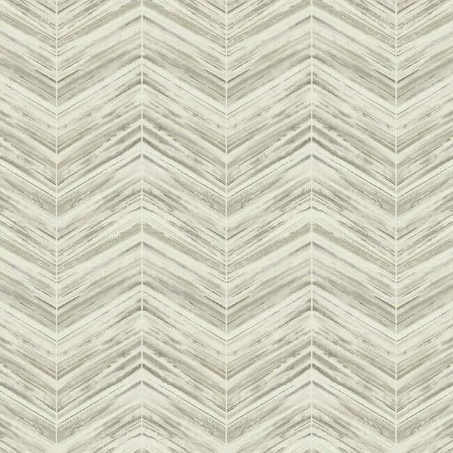 Inspired by Color Petite Watercolor Chevron wallpaper, color Cream, SKU BW3912