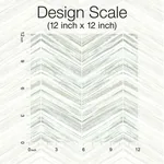 Inspired by Color Petite Watercolor Chevron wallpaper, color White & Grey, SKU BW3913