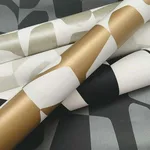 Inspired by Color Primitive Vines wallpaper, color Black & White, SKU BW3893