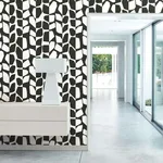 Inspired by Color Primitive Vines wallpaper, color Black & White, SKU BW3893