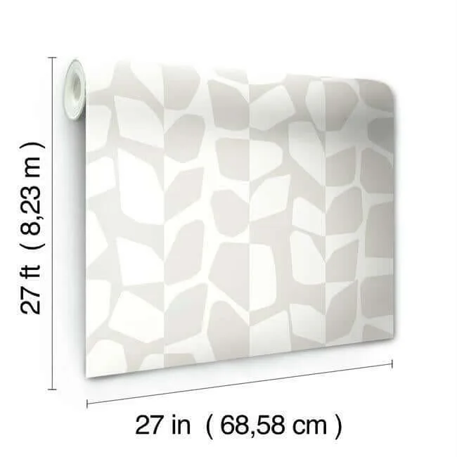 Inspired by Color Primitive Vines - White & Cream Wallpaper | Buy Online Inspired by Color Primitive Vines wallpaper, color White & Cream, SKU BW3891