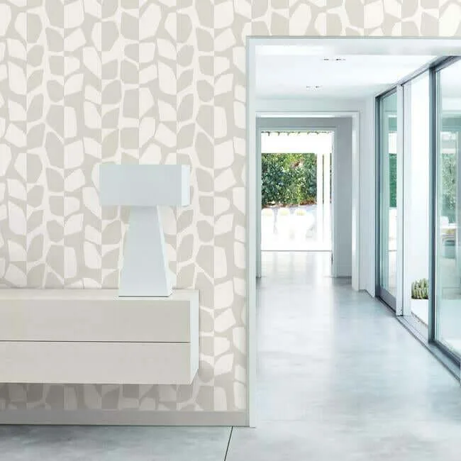 Inspired by Color Primitive Vines - White & Cream Wallpaper | Buy Online Inspired by Color Primitive Vines wallpaper, color White & Cream, SKU BW3891