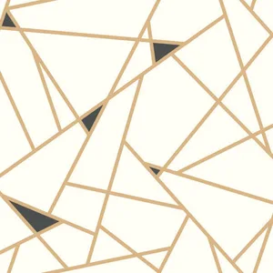 Inspired by Color Prismatic wallpaper, color Gold & Black, SKU RY2702