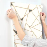 Inspired by Color Prismatic - Gold & Black Wallpaper | Buy Online Inspired by Color Prismatic wallpaper, color Gold & Black, SKU RY2702