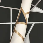 Inspired by Color Prismatic - Gold & Black Wallpaper | Buy Online Inspired by Color Prismatic wallpaper, color Gold & Black, SKU RY2702