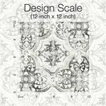 Inspired by Color Quartet wallpaper, color White & Black, SKU MN1890