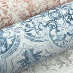 Inspired by Color Quartet - White & Blue Wallpaper | Buy Online Inspired by Color Quartet wallpaper, color White & Blue, SKU MN1891
