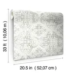 Inspired by Color Quartet - White & Neutral Wallpaper | Buy Online Inspired by Color Quartet wallpaper, color White & Neutral, SKU MN1893