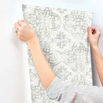 Inspired by Color Quartet - White & Neutral Wallpaper | Buy Online Inspired by Color Quartet wallpaper, color White & Neutral, SKU MN1893