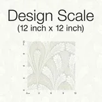 Inspired by Color Shell Damask - Grey Wallpaper | Buy Online Inspired by Color Shell Damask wallpaper, color Grey, SKU DM5022