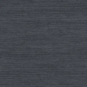 Inspired by Color Shining Sisal wallpaper, color Black Metallic, SKU Y6200903