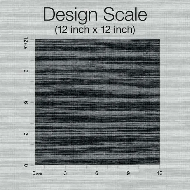 Inspired by Color Shining Sisal wallpaper, color Black Metallic, SKU Y6200903