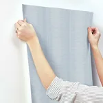 Inspired by Color Silk Weave Stripe - Blue Wallpaper | Buy Online Inspired by Color Silk Weave Stripe wallpaper, color Blue, SKU TL1960