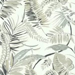 Inspired by Color Tropical Toss - White Wallpaper | Buy Online Inspired by Color Tropical Toss wallpaper, color White, SKU TC2622