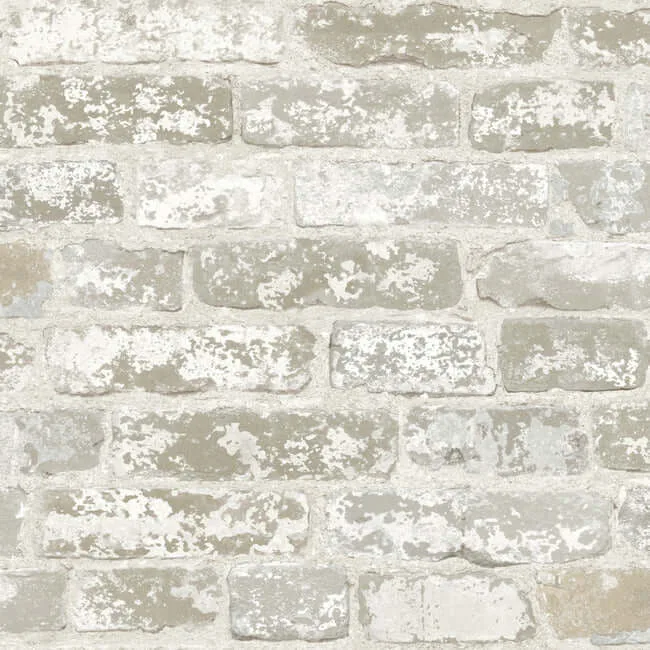 Inspired by Color Up the Wall wallpaper, color Off White & Grey, SKU RB4304