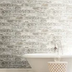 Inspired by Color Up the Wall - Off White & Grey Wallpaper | Buy Online Inspired by Color Up the Wall wallpaper, color Off White & Grey, SKU RB4304