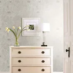 Inspired by Color Wood Block Blooms - Cream Wallpaper | Buy Online Inspired by Color Wood Block Blooms wallpaper, color Cream, SKU BW3921