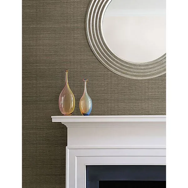 Kenneth James Barbora wallpaper, color Chocolate, SKU 2622-30215