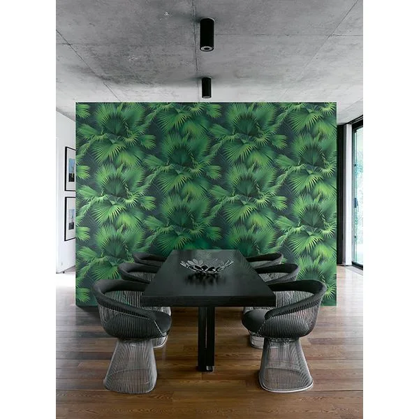 Kenneth James Endless wallpaper, color Dark Green, SKU PS40104