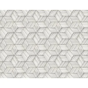 Kenneth James Intertwined wallpaper, color Grey, SKU PS41400