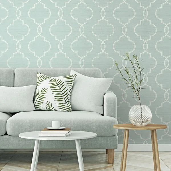 Kenneth James Malo wallpaper, color Aqua, SKU 2765-BW40502