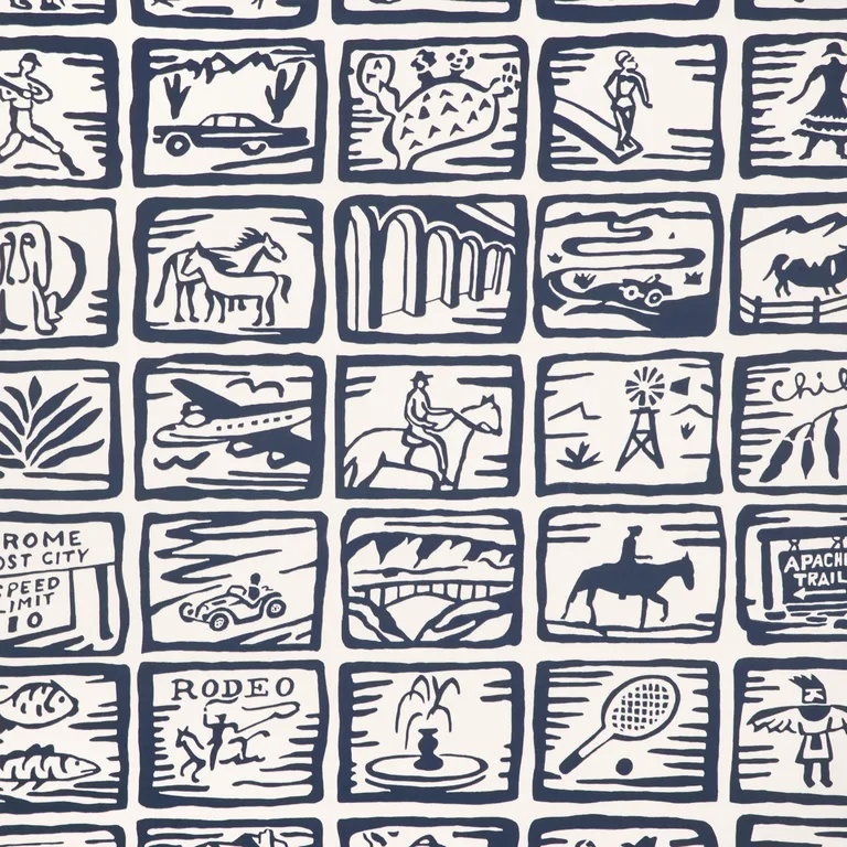 Kravet Couture Arizona Sketchbook in Blue (W4257.50.0)