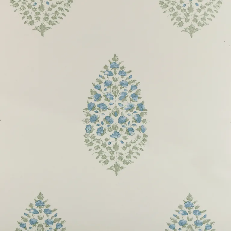 Kravet Couture Atelier Paisley in Blue Sage (W3938.315.0)