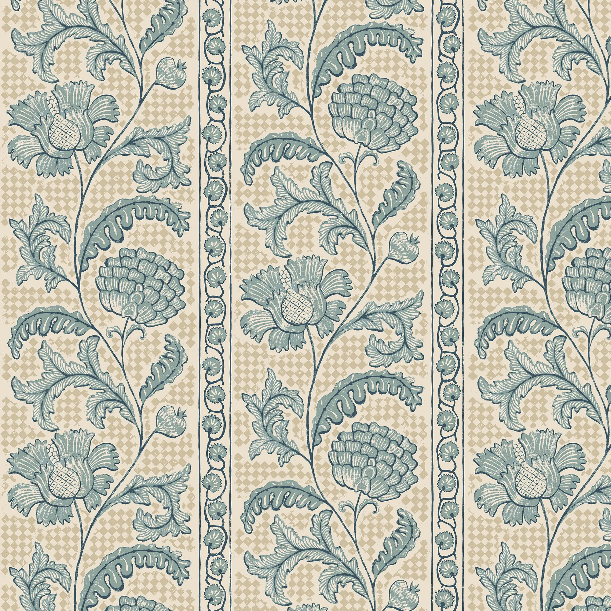 Kravet Couture Floral Check in 01 (JMW1028.01.0)