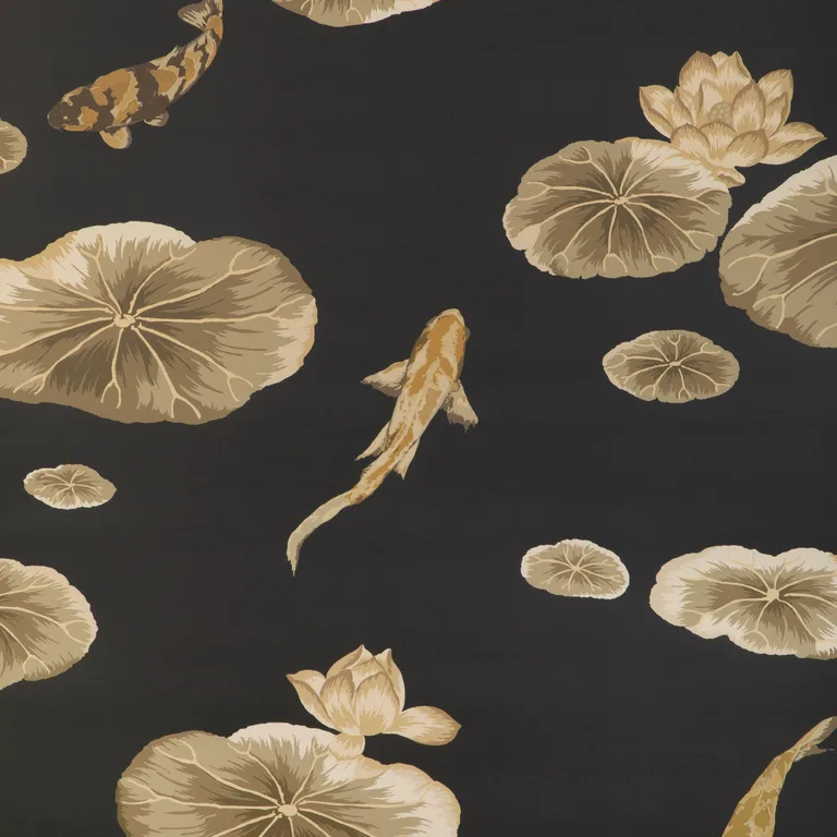 Kravet Couture Lotus Pond in Noir (W4146.84.0)