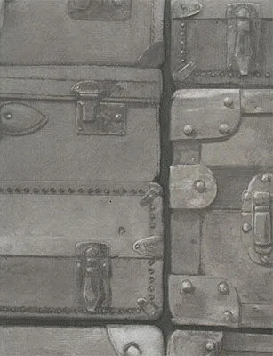 Kravet Couture Luggage in Gunmetal (AMW10008.21.0)