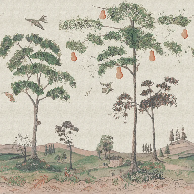 Kravet Couture Mythical Land Linen in Flax (AMW10084.106.0)