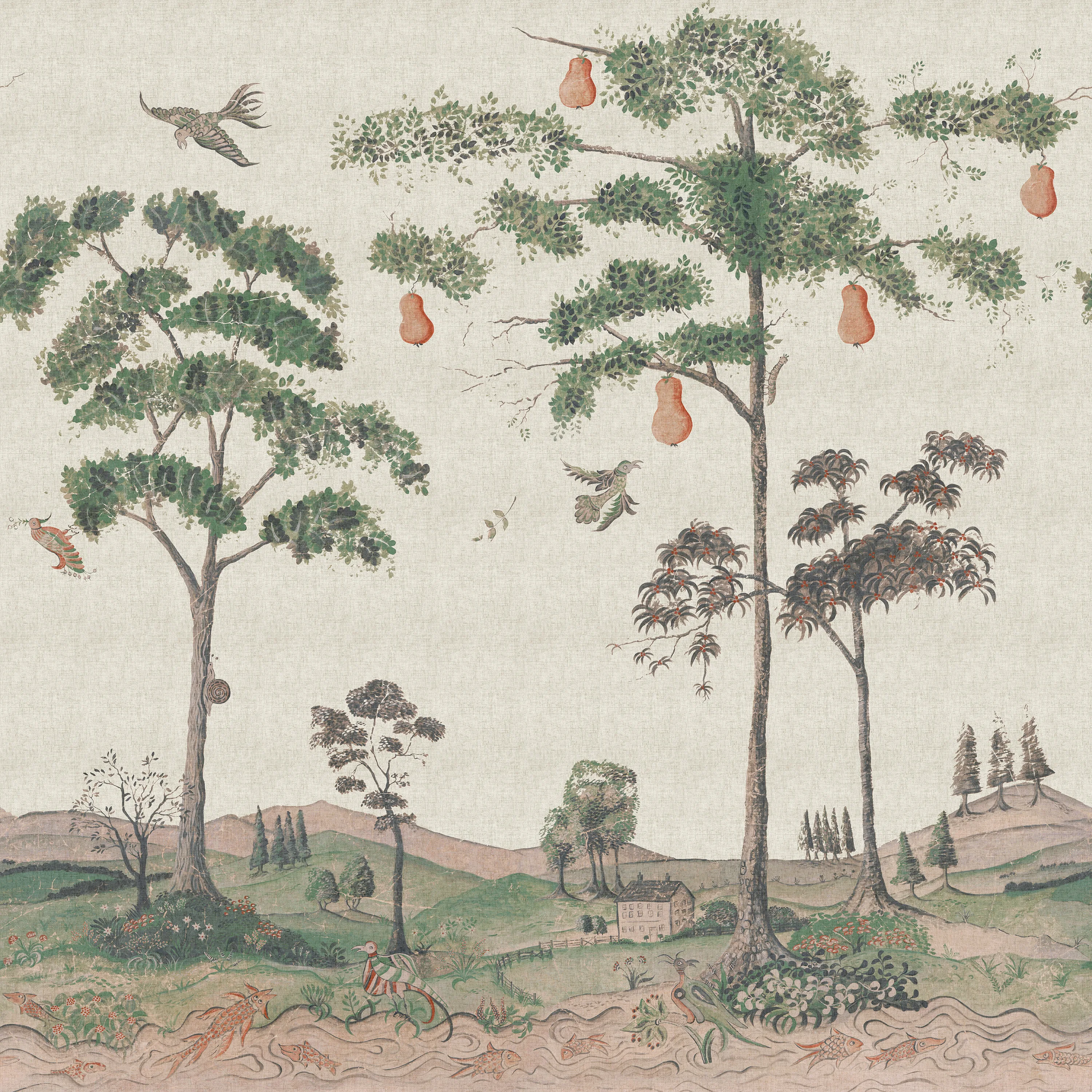 Kravet Couture Mythical Land Linen in Flax (AMW10084.106.0)