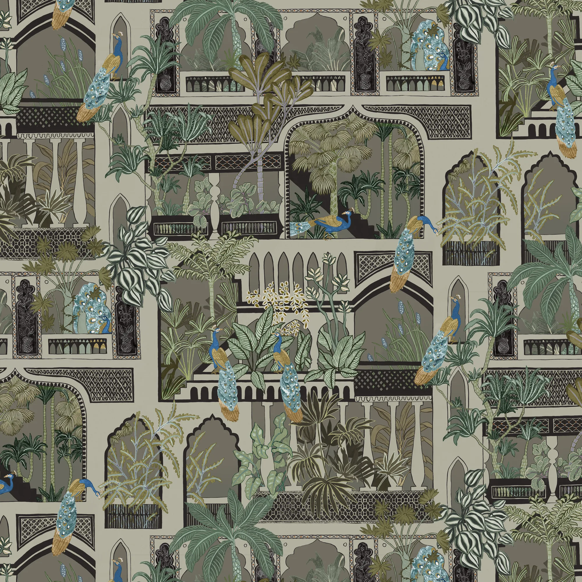 Kravet Couture Peacock Arches in 11 (JMW1011.11.0)