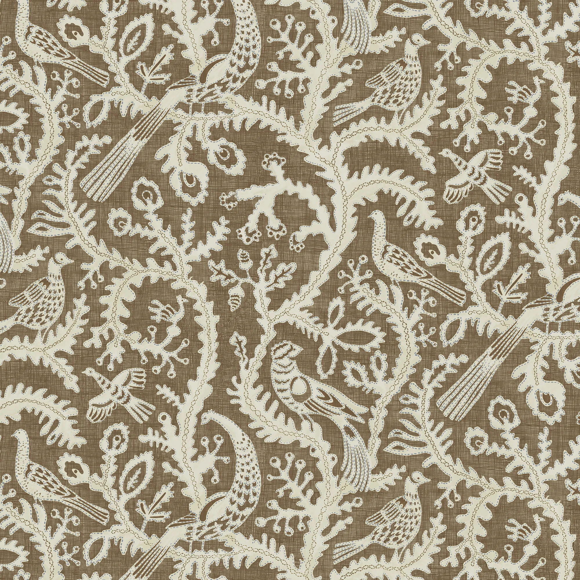 Kravet Couture Stitched Birds in 21 (JMW1035.21.0)