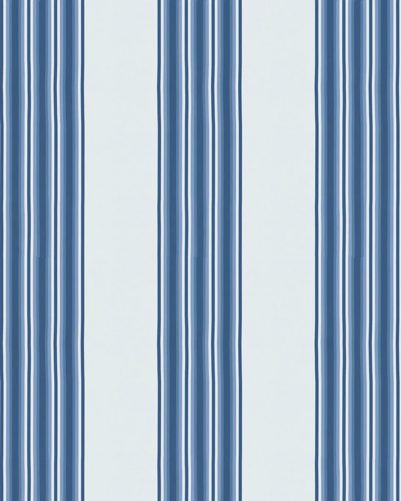 Kravet Couture Stuart Stripe in Boca Blue (W4440.5.0)