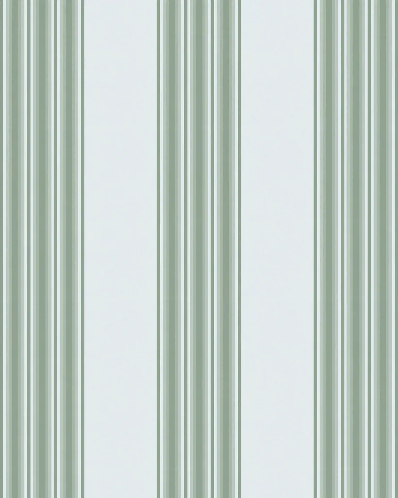 Kravet Couture Stuart Stripe in Surf Green (W4440.23.0)