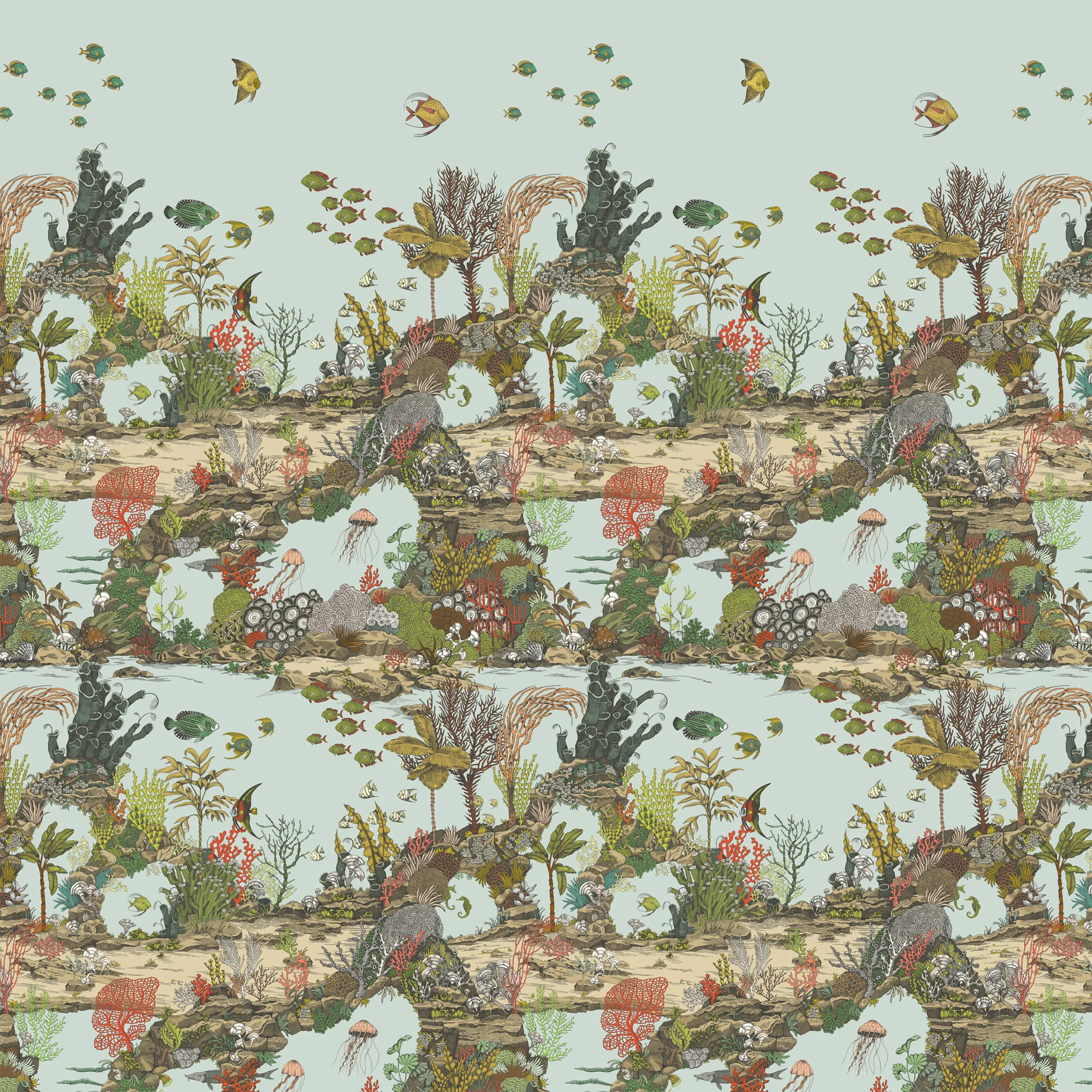 Kravet Couture Underwater Jungle in 01 (JMW1003.01.0)