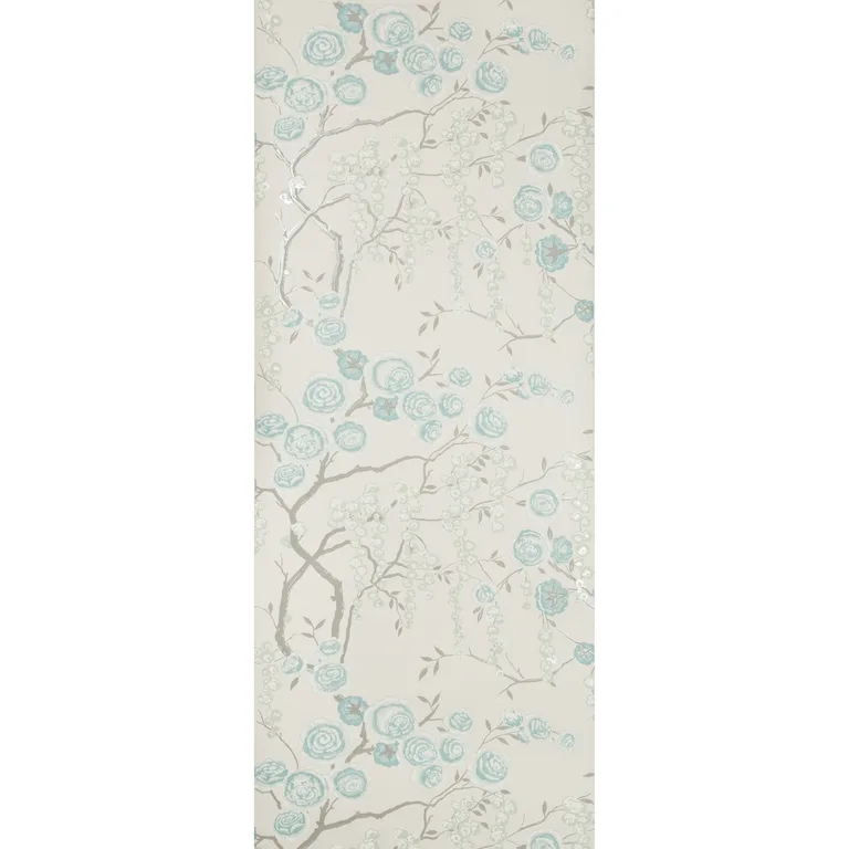 Kravet Design Peony Tree in Aqua (W3507.315.0)