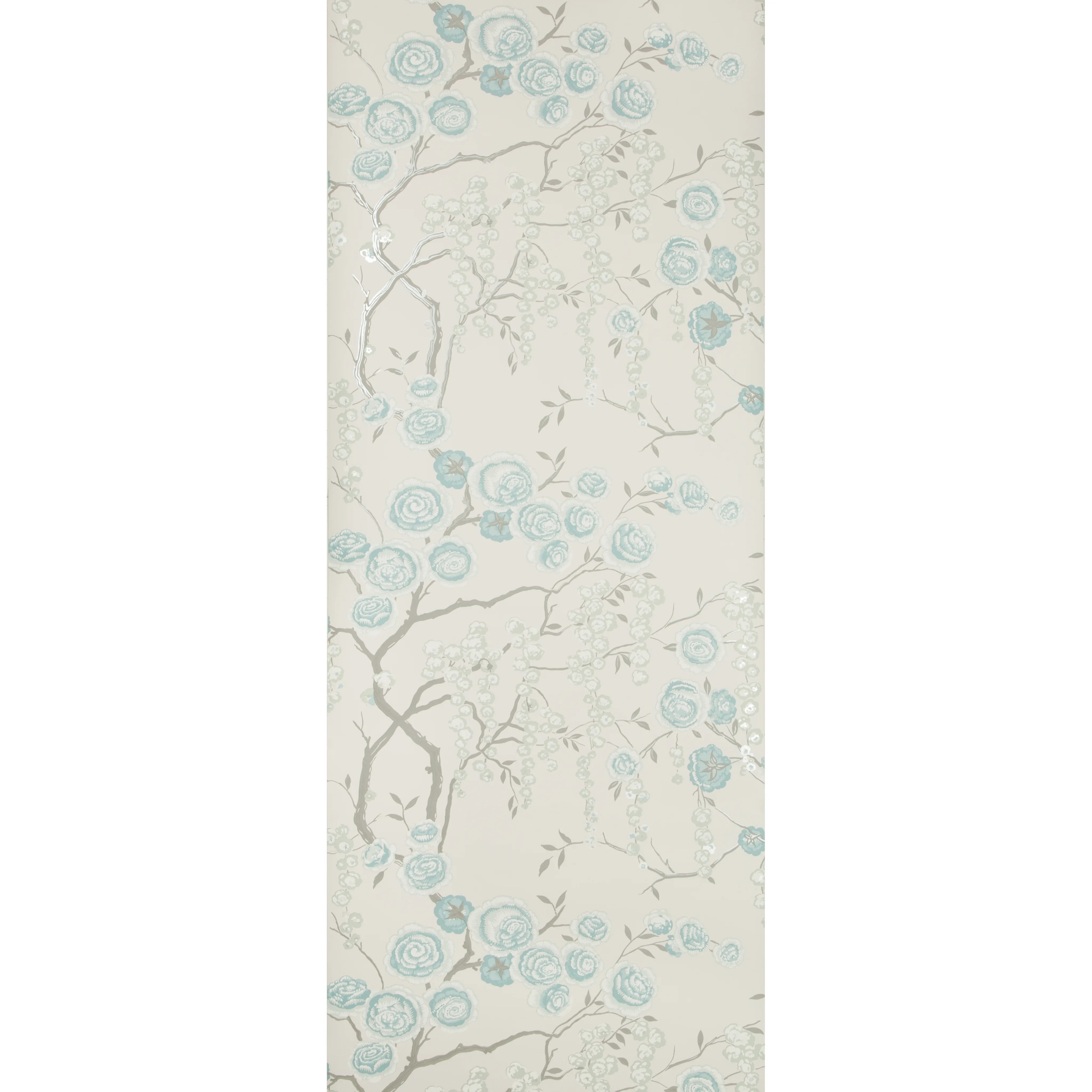 Kravet Design Peony Tree in Aqua (W3507.315.0)